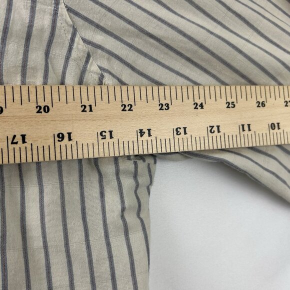 Johnny Was 3J Workshop XL Boho Aztec Geometric Embroidered Shirt Long Sleeve - Picture 5 of 16